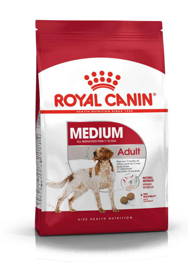 Balanceado Royal Canin raza mediana adulto 15 kg